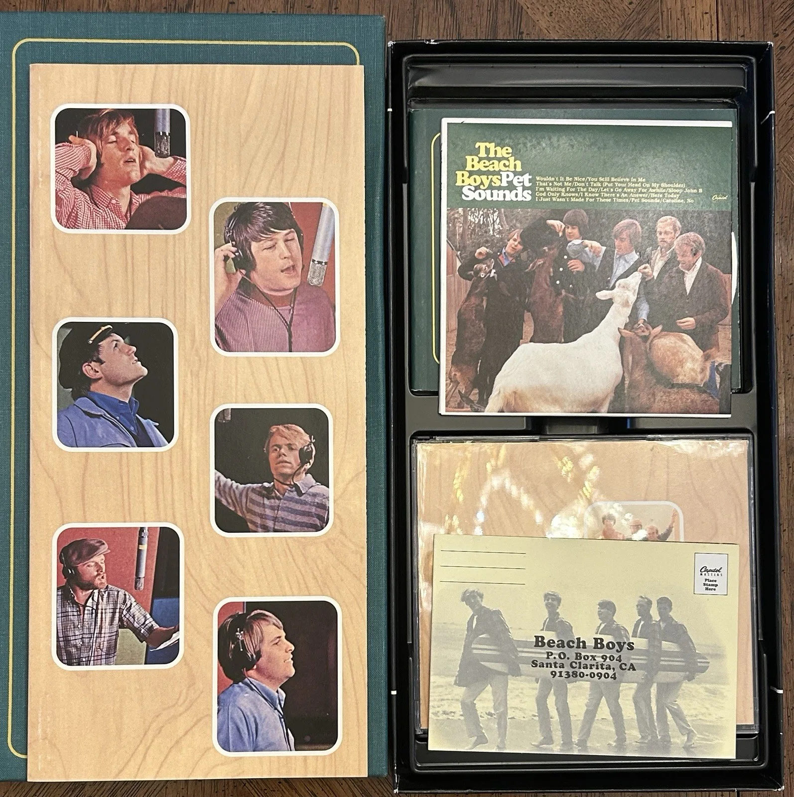 🔥 RARE BRIAN WILSON BEACH BOYS SIGNED PET SOUNDS SESSIONS BOX SET JSA CERT 🔥, image 3