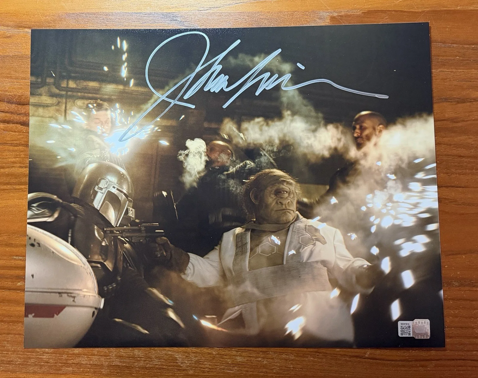 John Leguizamo — Star Wars JOHN LEGUIZAMO as GOR KORESH Autograph 11x14 Photograph Photo Auto COA
