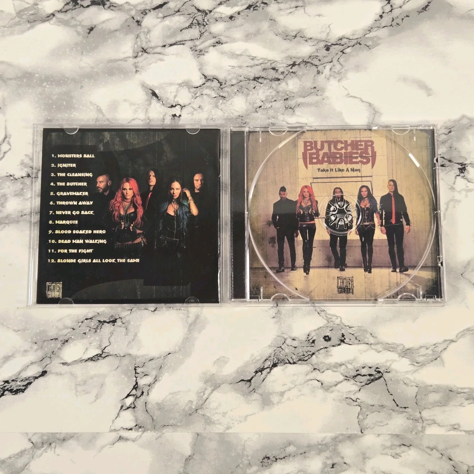 Butcher Babies - Take It Like A Man (Autographed / Signed) (CASE ONLY) (NO DISC), image 2