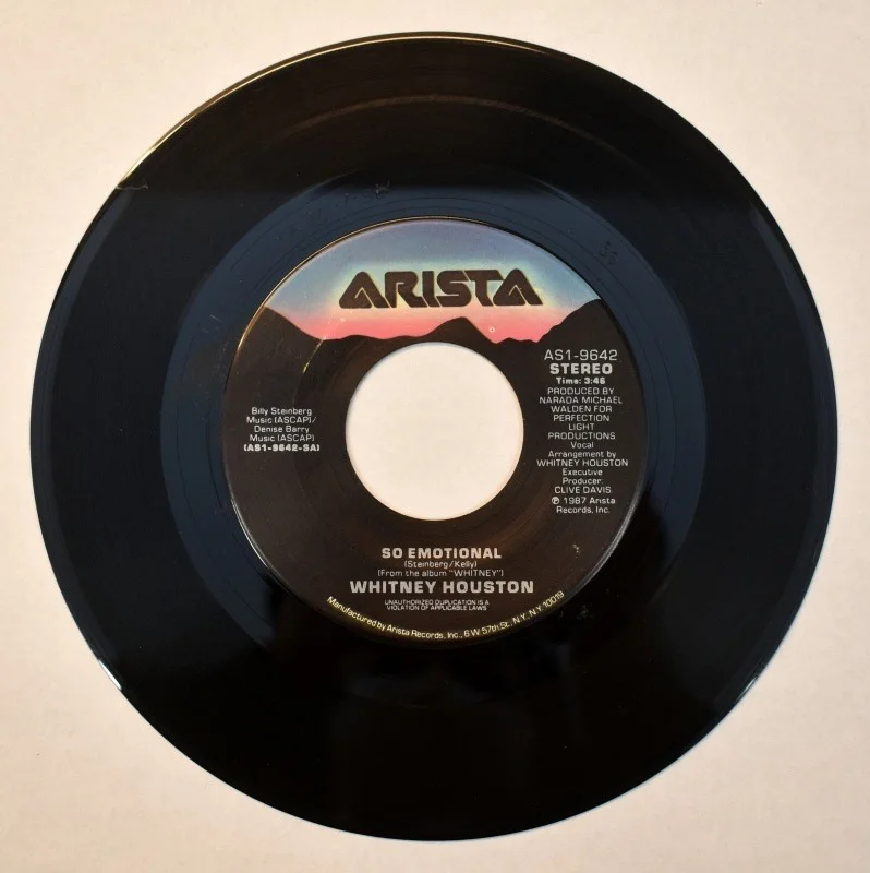 Whitney - So Emotional / For The Love Of You [7-inch] (Isley cover), изображение 2