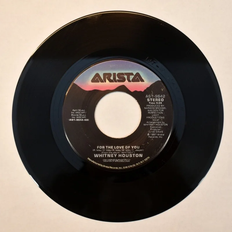 Whitney - So Emotional / For The Love Of You [7-inch] (Isley cover), изображение 3