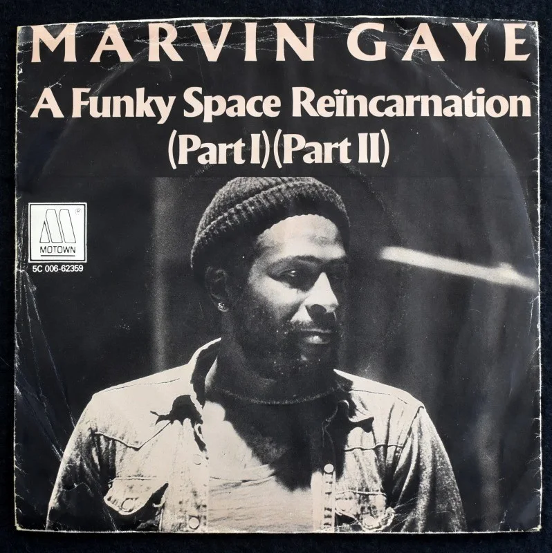 Marvin Gaye - A Funky Space Reincarnation (Parts I & II) [7-inch], изображение 2