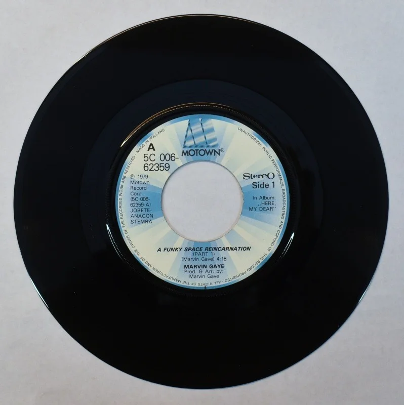 Marvin Gaye - A Funky Space Reincarnation (Parts I & II) [7-inch], изображение 4
