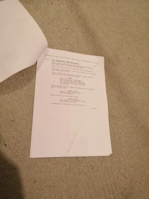 Mr Selfridge Crew Call Sheet 2012, image 3