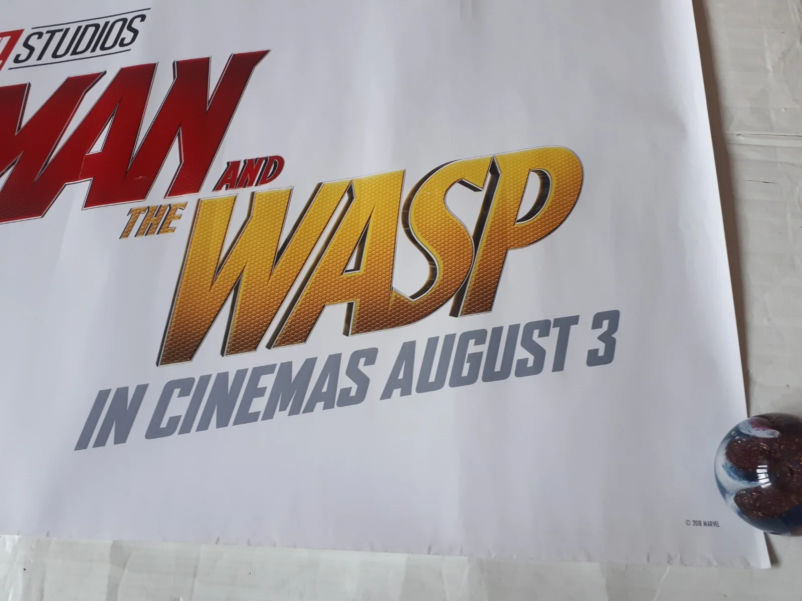 Ant-man and Wasp 2018 marvel original poster UK Quad 30x40", image 5