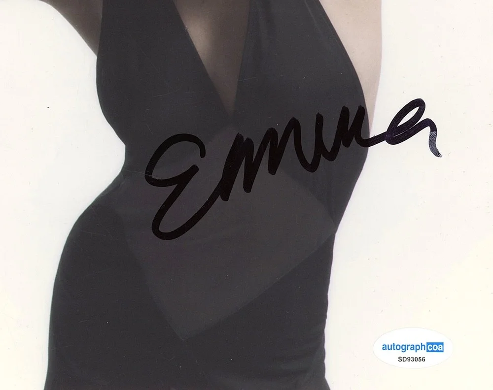 Emma Chamberlain — Emma Chamberlain signed 8x10 Photo EXACT PROOF Forbidden Fruits SEXY d ACOA COA, изображение 5