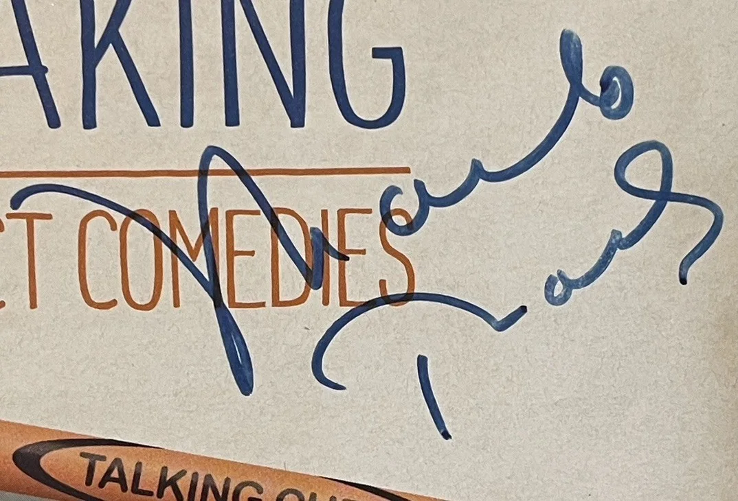 Steve Guttenberg, Marlo Thomas — "Relatively Speaking" Opening Night Broadway Playbill signed Thomas & Guttenberg, image 3