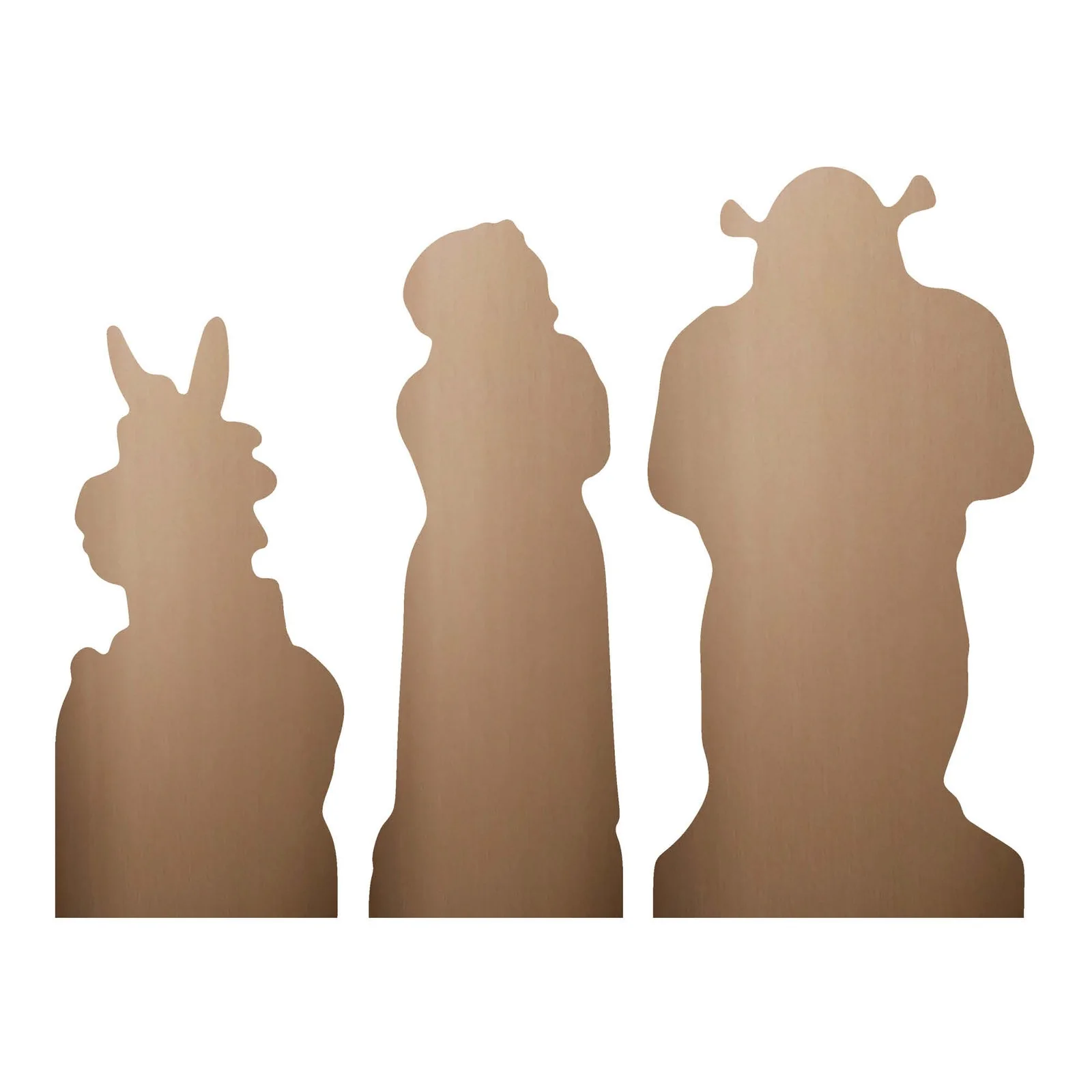 Shrek Shelf Top Pack Shrek Fiona Puss in Boots & Donkey Desk Standees Set of 3, изображение 2