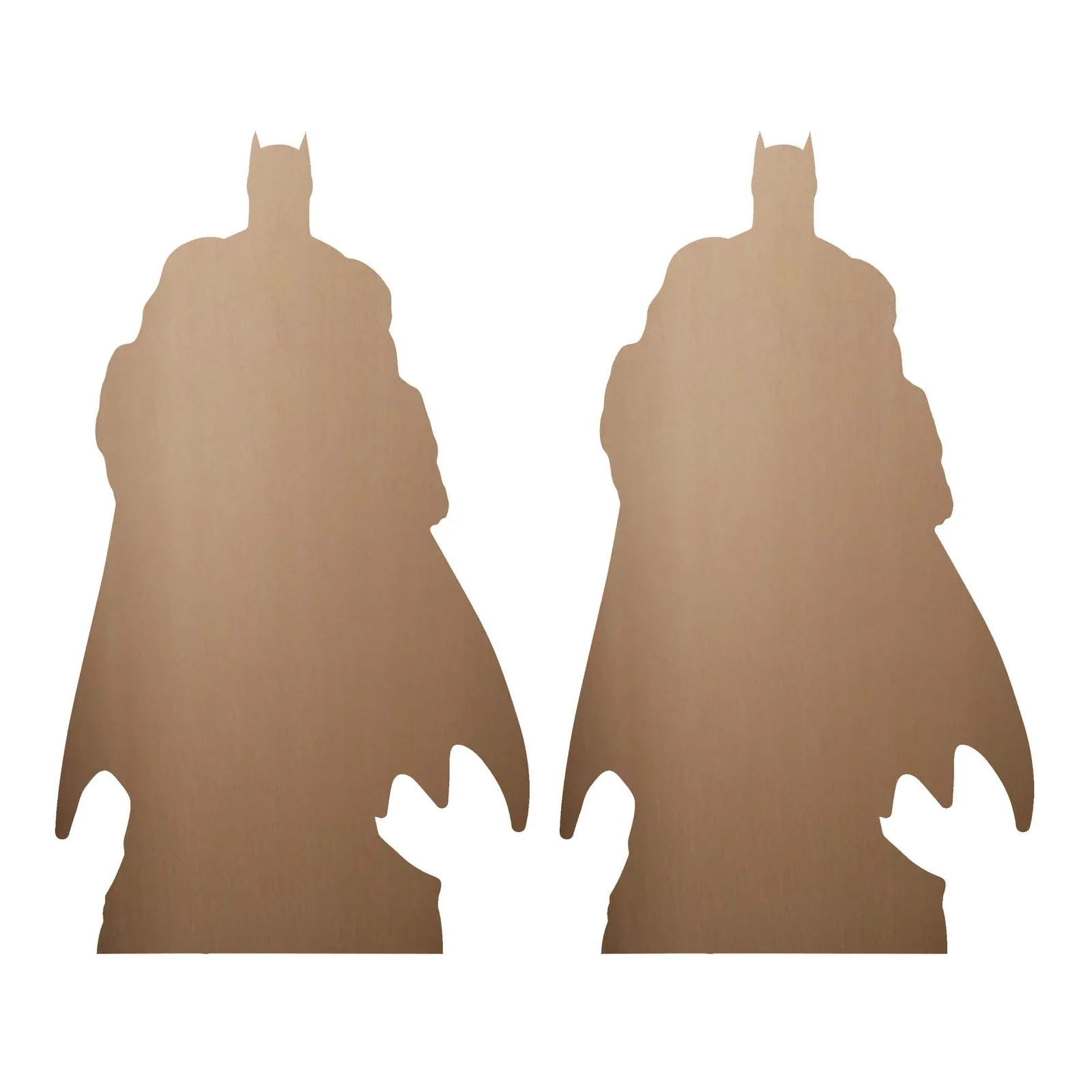 Batman Caped Crusader Cartoon Shelf Top Cardboard Cutouts Pack of 2 Standees, изображение 2