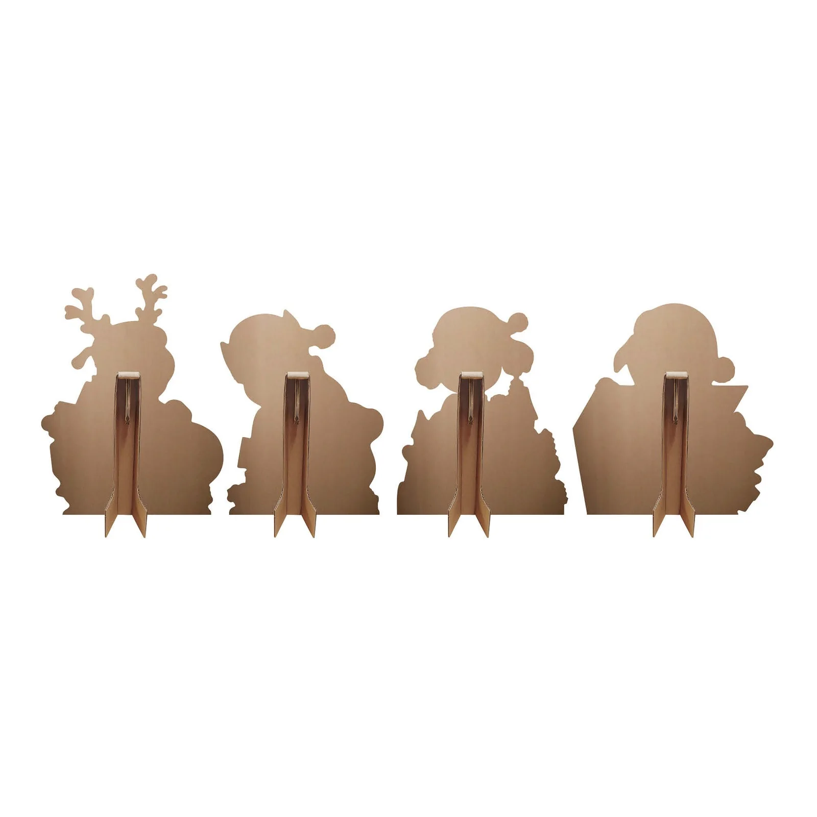 Paw Patrol Pups Christmas Signs Mini Cardboard Cutouts Multipack of 4 Standees, изображение 2