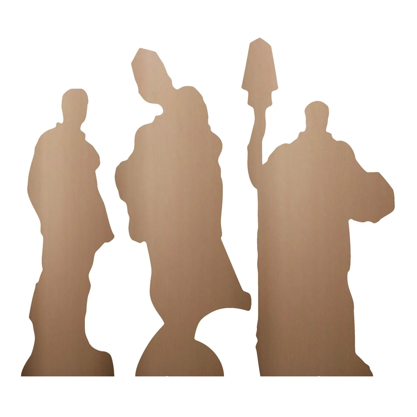 Aquaman Jason Momoa Cardboard Shelf Top Pack of 3 Tabletop Standees, image 2