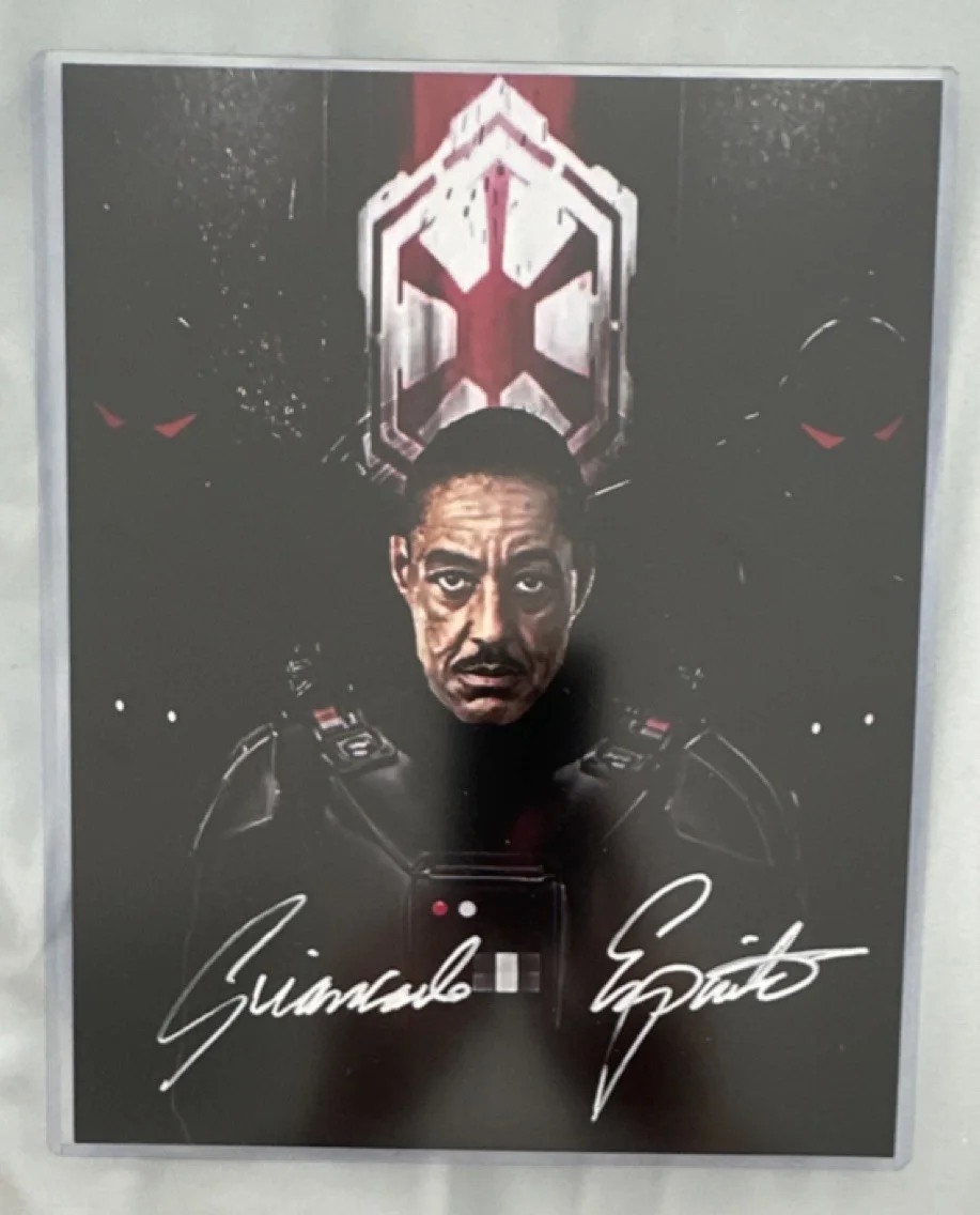 Giancarlo Esposito — Giancarlo Esposito Autographed Original Photo Movie Signed. The Mandalorian