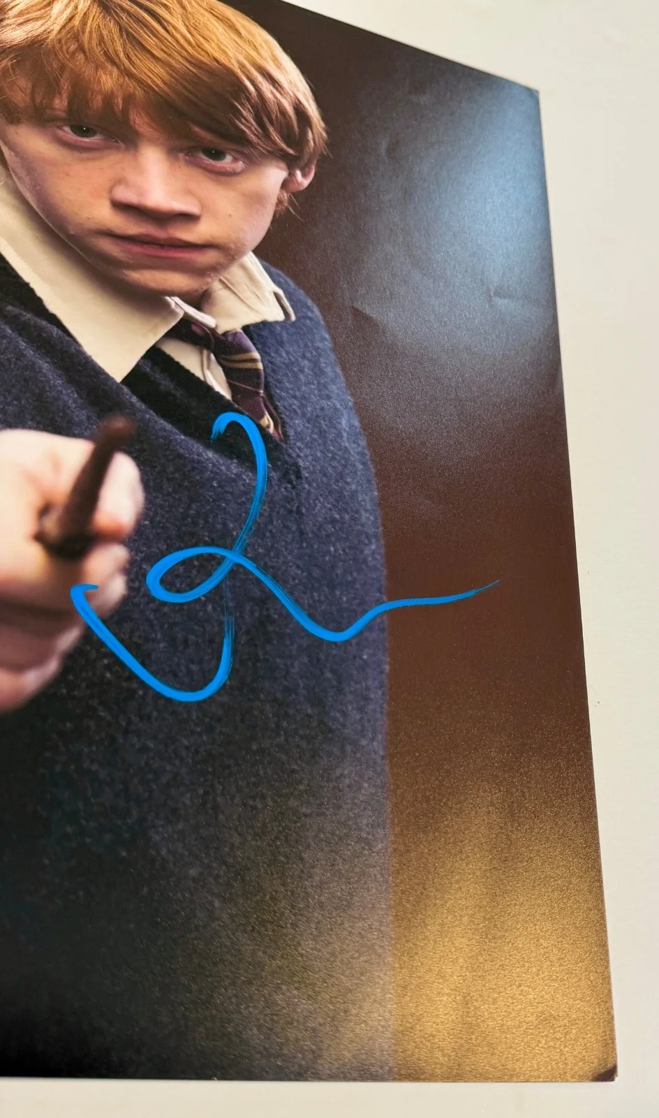 Rupert Grint — Rupert Grint Ron Weasley Harry Potter Signed Auto 11x14 Photo BAS Beckett, изображение 2