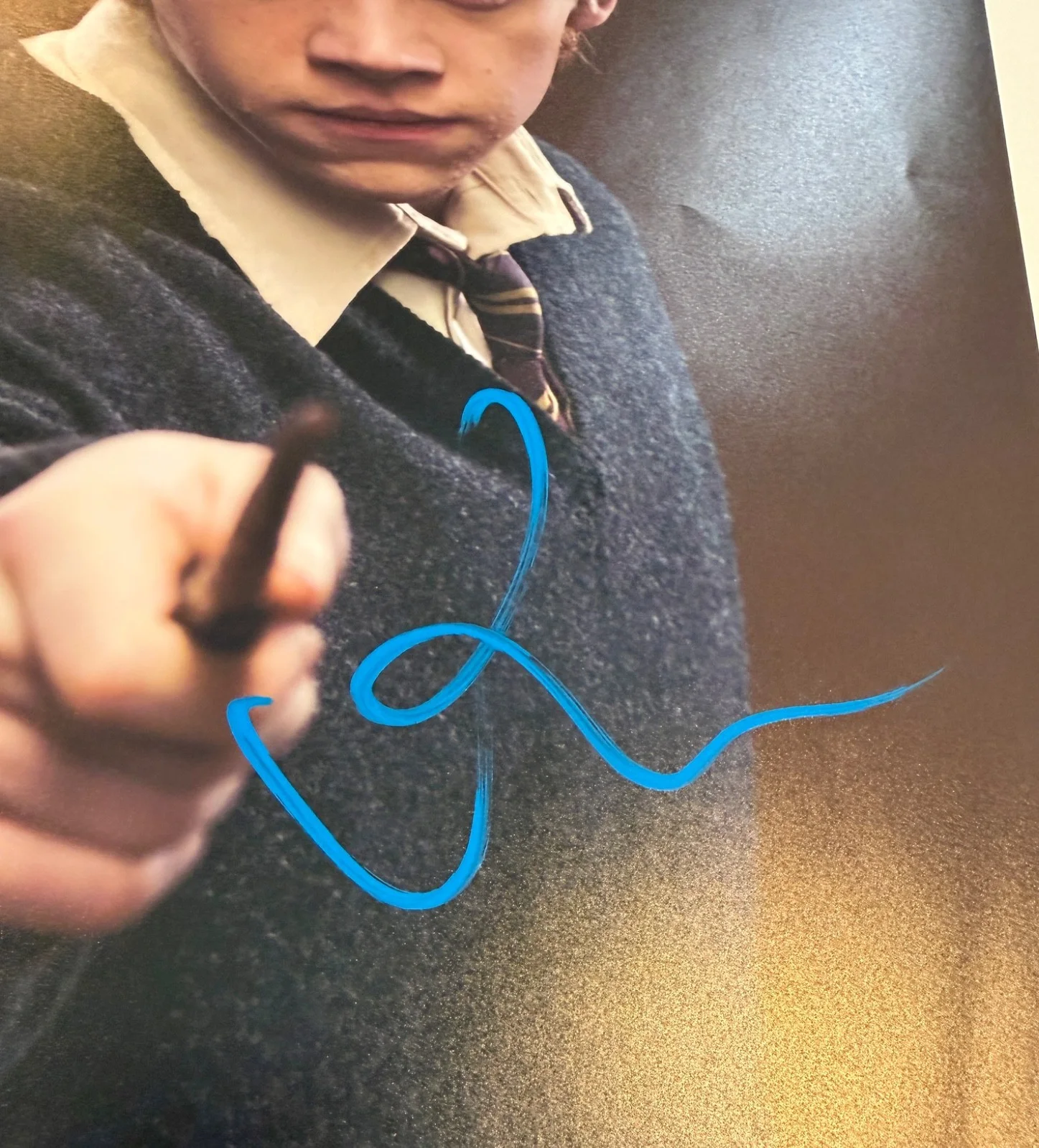 Rupert Grint — Rupert Grint Ron Weasley Harry Potter Signed Auto 11x14 Photo BAS Beckett, изображение 3