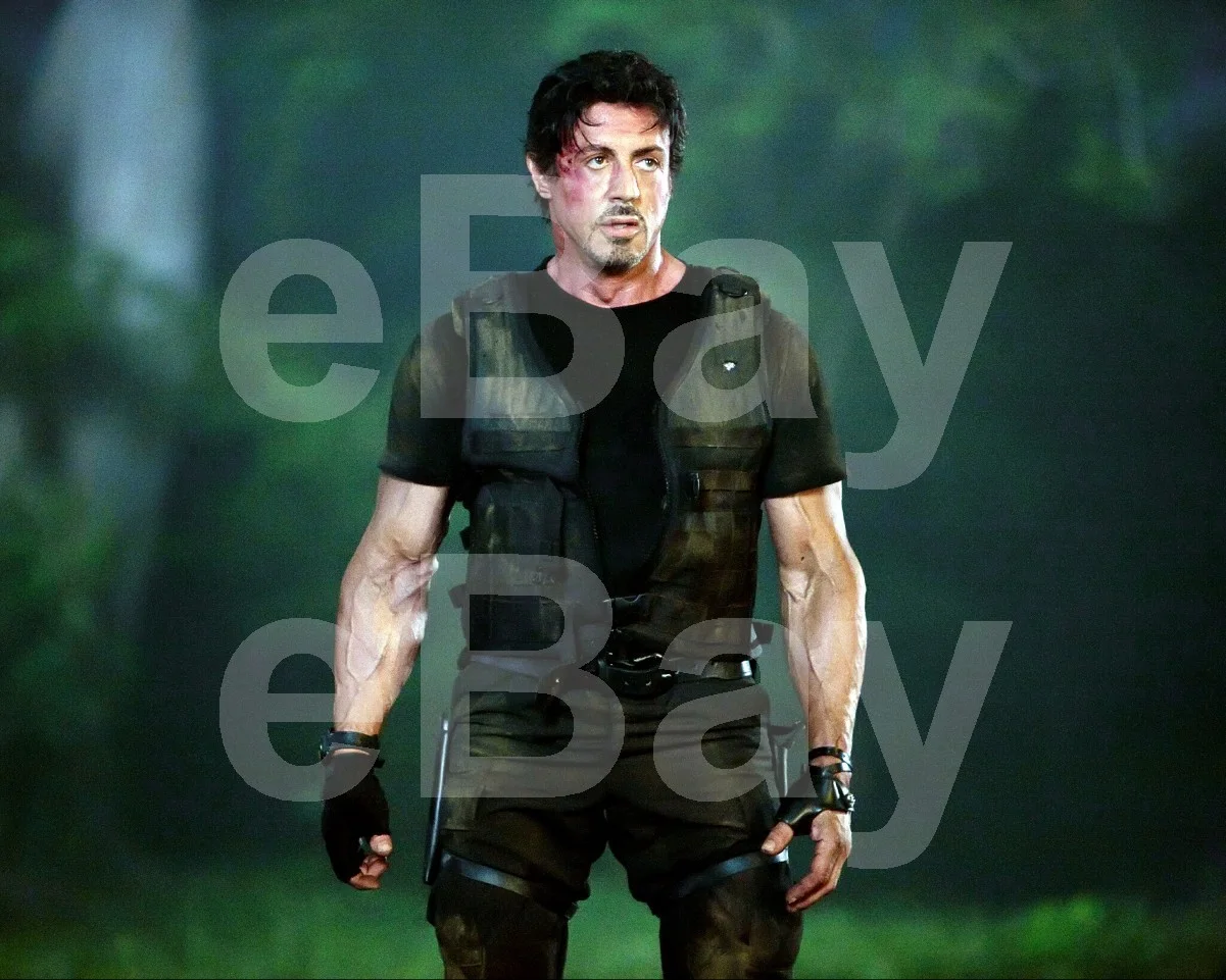 The Expendables (2010) Sylvester Stallone 16x12 Photo Poster Print, изображение 4