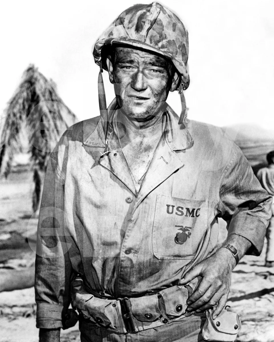 Sands of Iwo Jima (1949) John Wayne 16x12 Photo Poster Print, изображение 4