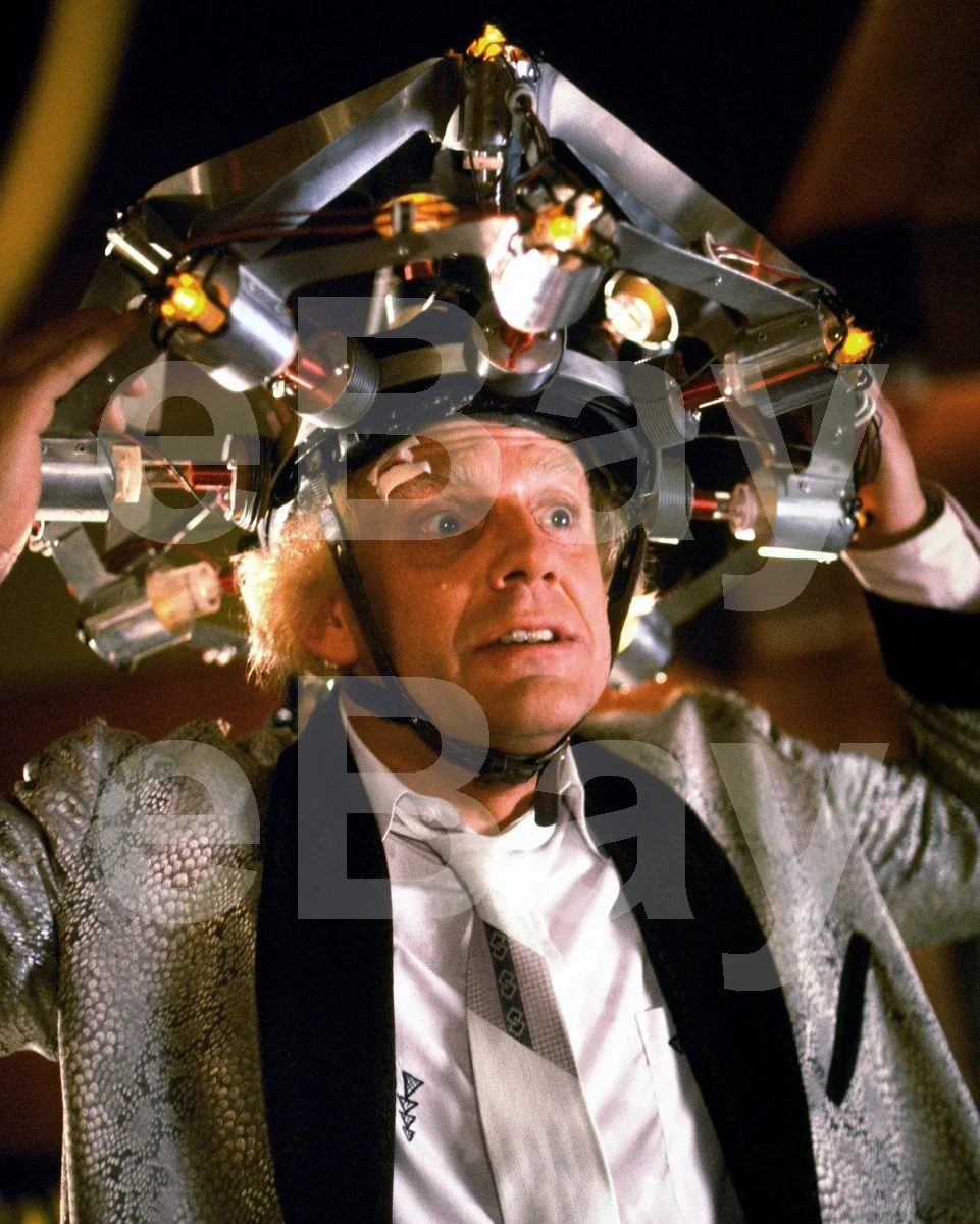 Back to the Future (1985) Christopher Lloyd 16x12 Photo Poster Print, изображение 4