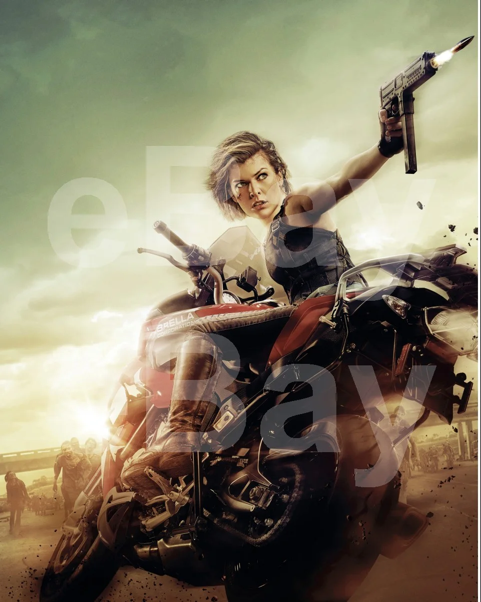 Resident Evil The Final Chapter (2016) Milla Jovovich 16x12 Photo Poster Print, изображение 4