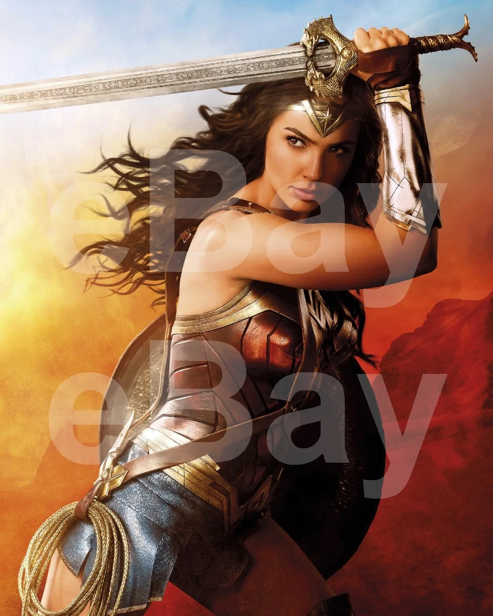 Wonder Woman (2017) Gal Gadot 16x12 Photo Poster Print, изображение 4