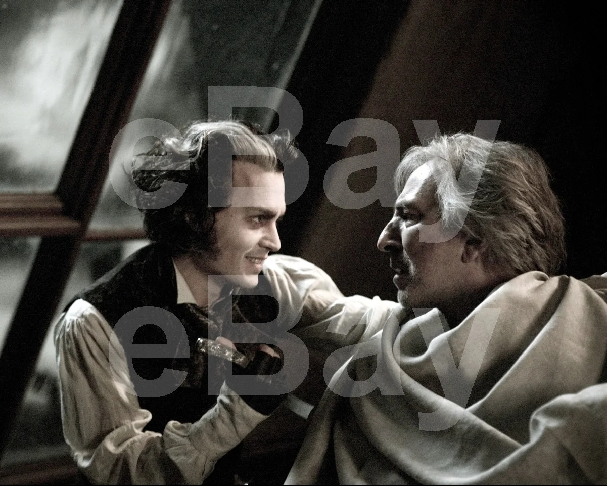 Sweeney Todd (2007) Johnny Depp, Alan Rickman 16x12 Photo Poster Print, изображение 4