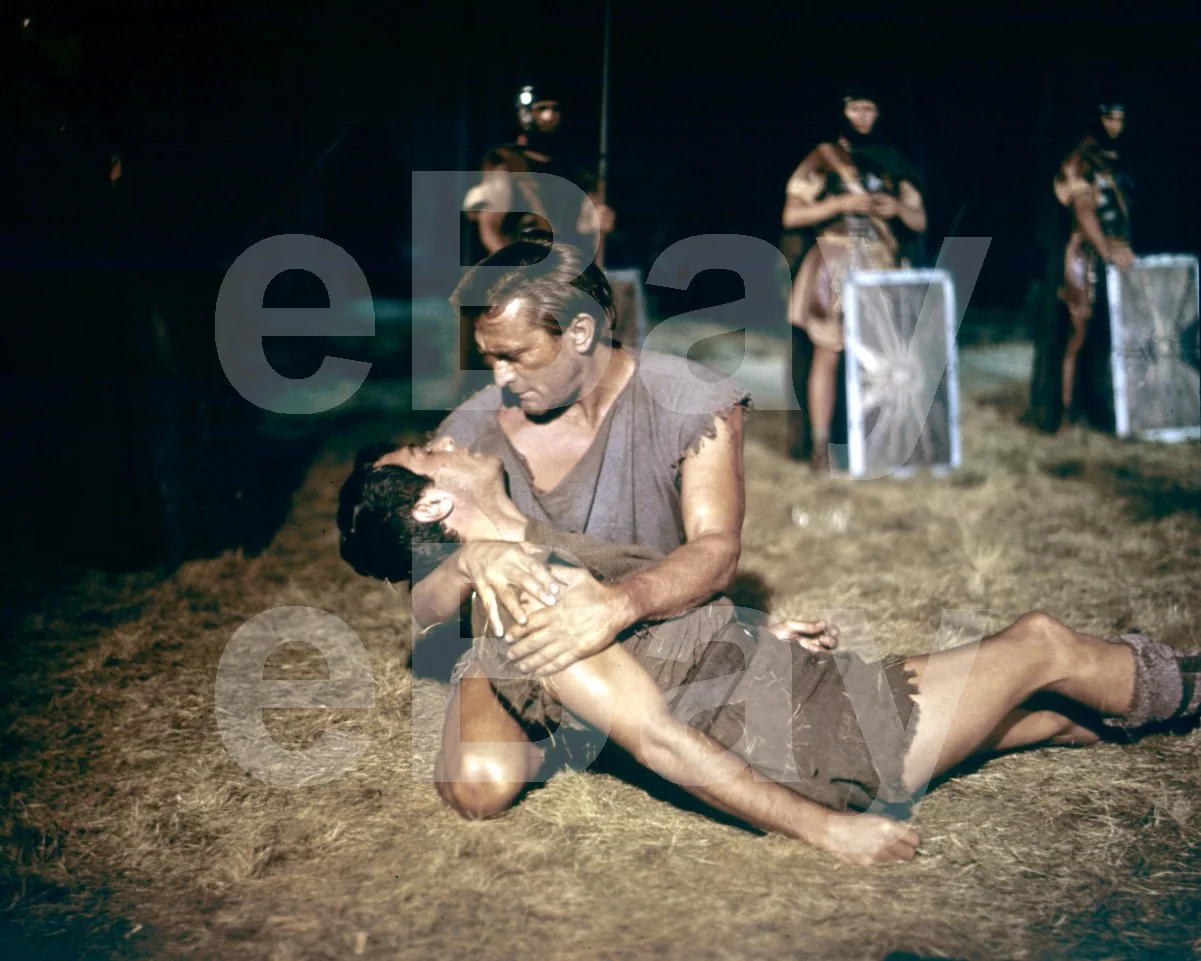 Spartacus (1960) Kirk Douglas, Tony Curtis 16x12 Photo, image 4