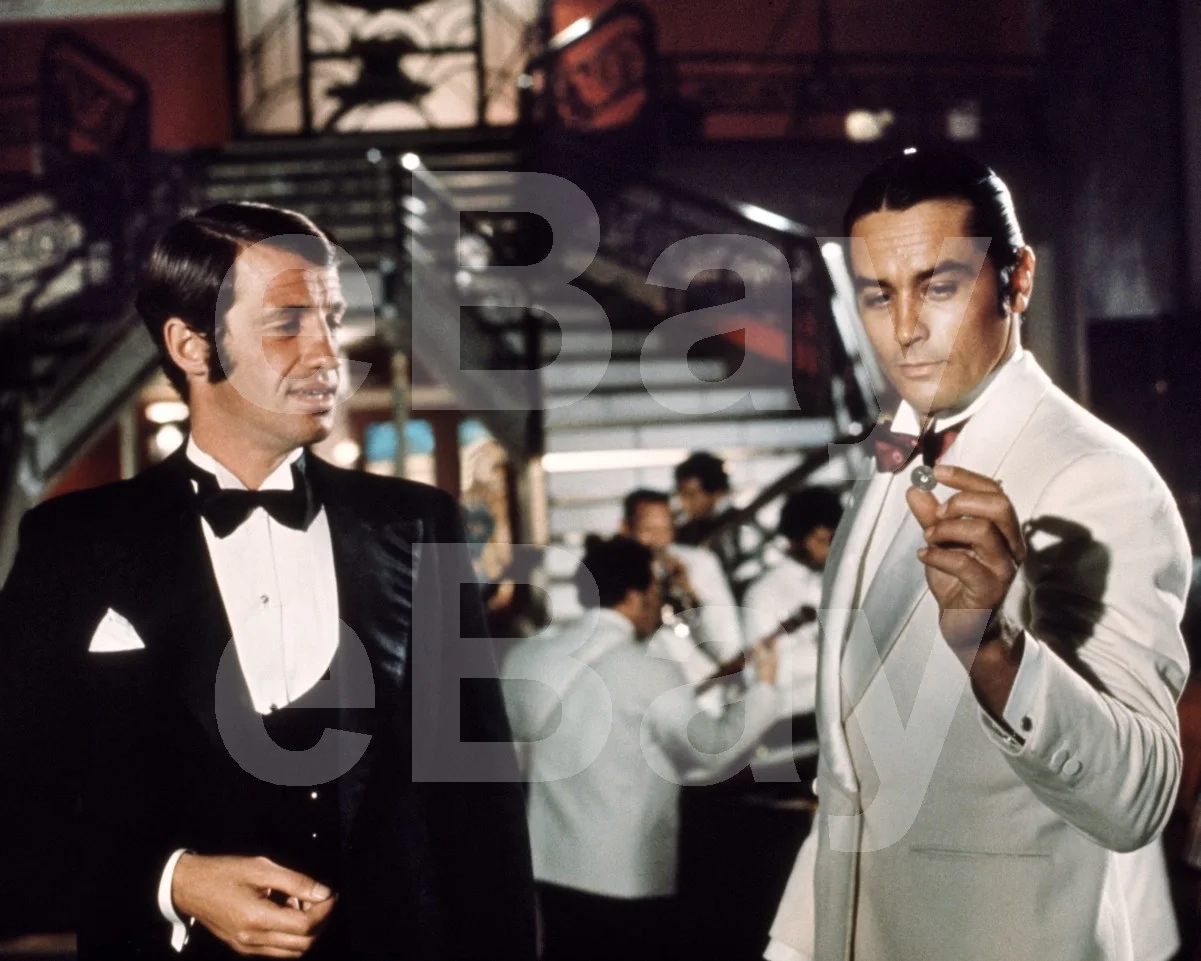 Borsalino (1970) Jean-Paul Belmondo, Alain Delon 16x12 Photo Poster Print, изображение 4