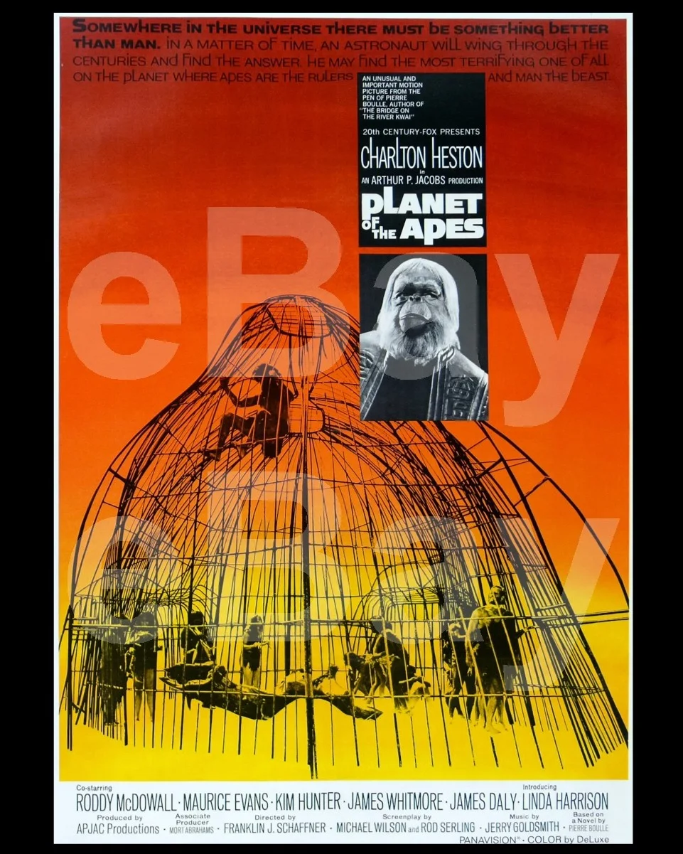 Planet of the Apes (1968) Poster 16x12 Photo Poster Print, изображение 4