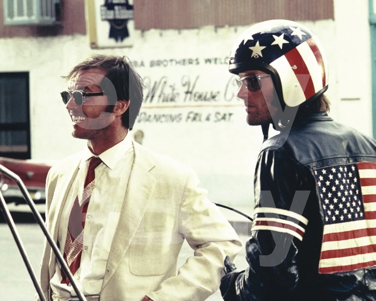 Easy Rider (1969) Jack Nicholson, Peter Fonda 16x12 Photo Poster Print, изображение 4