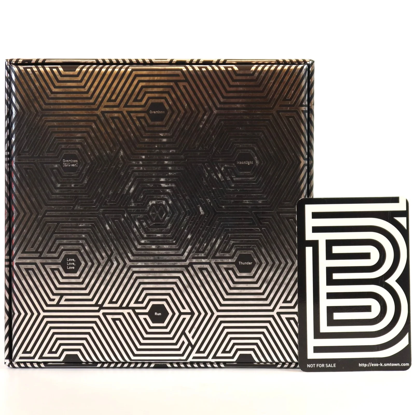 Exo-K - Overdose 2nd Mini Album CD + Baekhyun Photocard 2014 [read], image 4