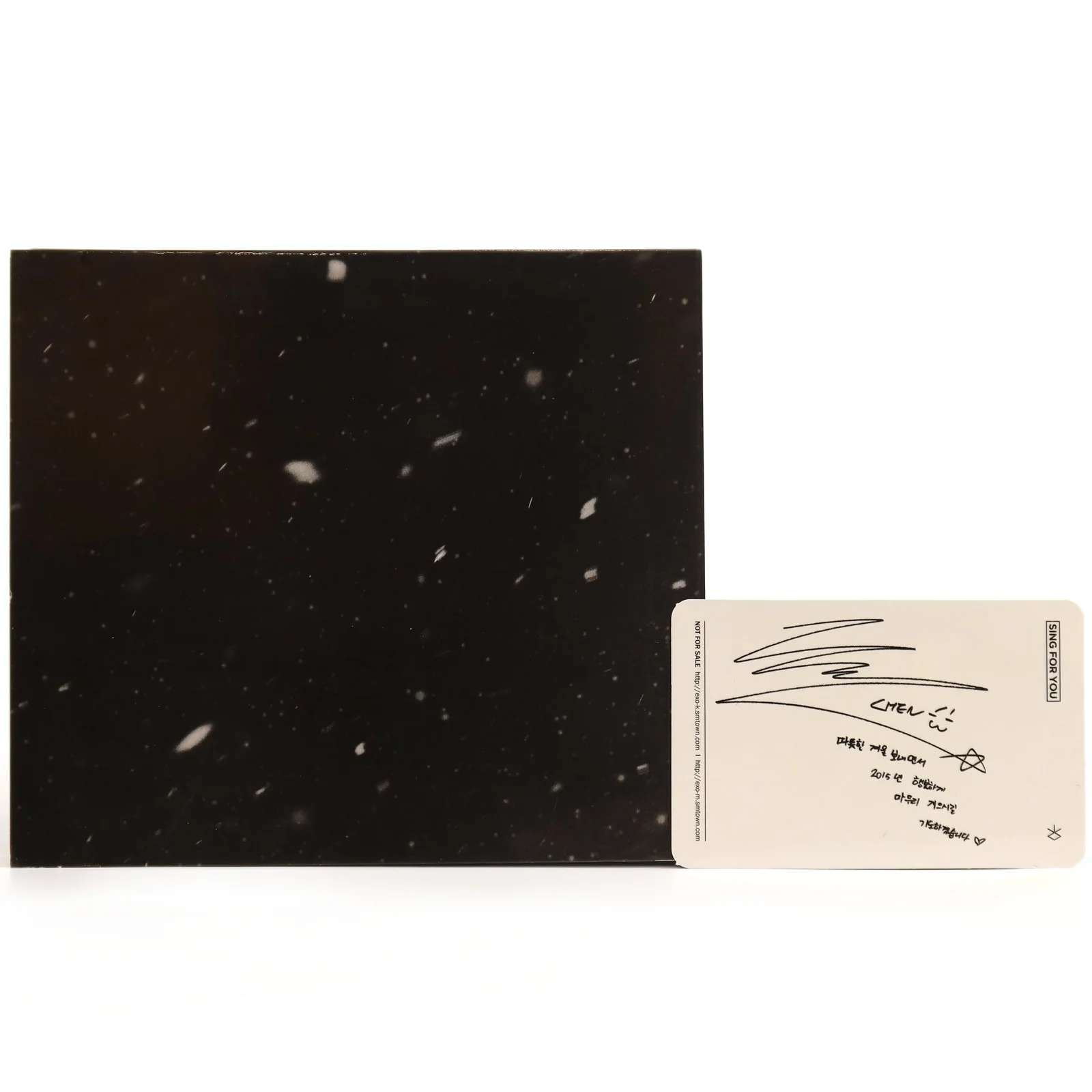 Exo - Sing For You Winter Album [Chinese Ver. Chen Cover] CD Chen Photocard 2015, изображение 2