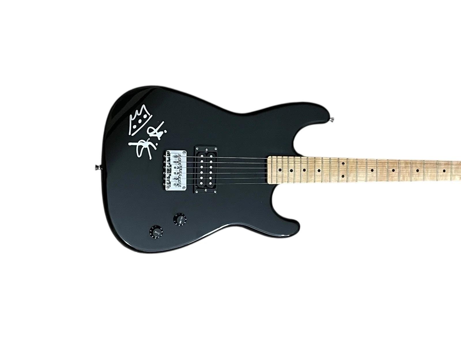 Kingfish Christone Ingram Autographed Signed Electric Guitar Beckett BAS Blues, изображение 2