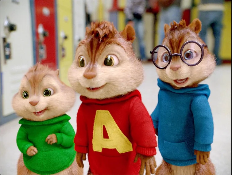 ALVIN AND THE CHIPMUNKS - THE SQUEAKUEL- 2009 - 35MM UNMOUNTED FILM CELLS, изображение 4