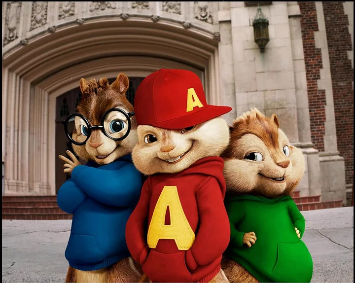 ALVIN AND THE CHIPMUNKS - THE SQUEAKUEL- 2009 - 35MM UNMOUNTED FILM CELLS, изображение 5