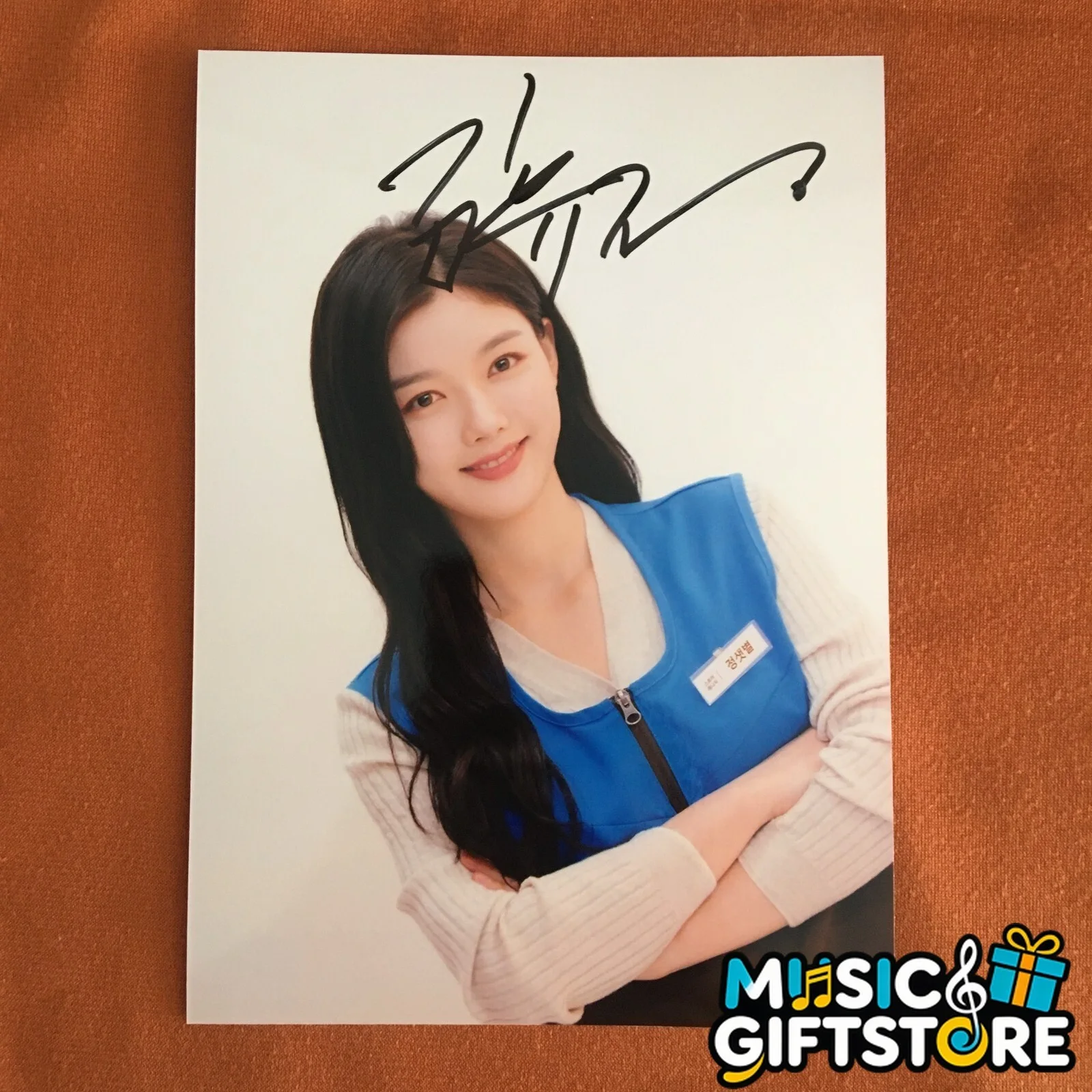 Backstreet Rookie Kim You Jung Autographed Photo K-POP Collection 4*6 2020 #MUGS, изображение 3