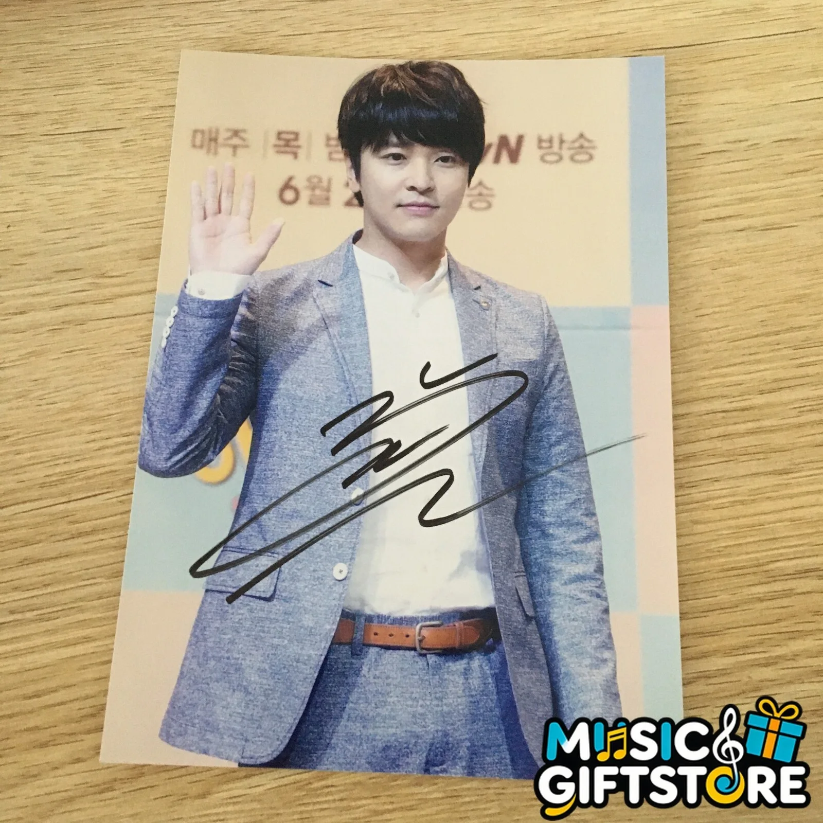 KIM Jeong Hoon Signed Autographed Photo K-POP Collection 4*6 2024A #MUGS, image 4