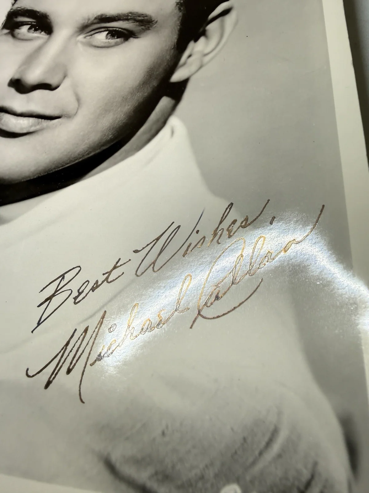 Michael Callan Actor Cat Ballou Occasional Wife 8x10 Signed Black & White Photo, изображение 2