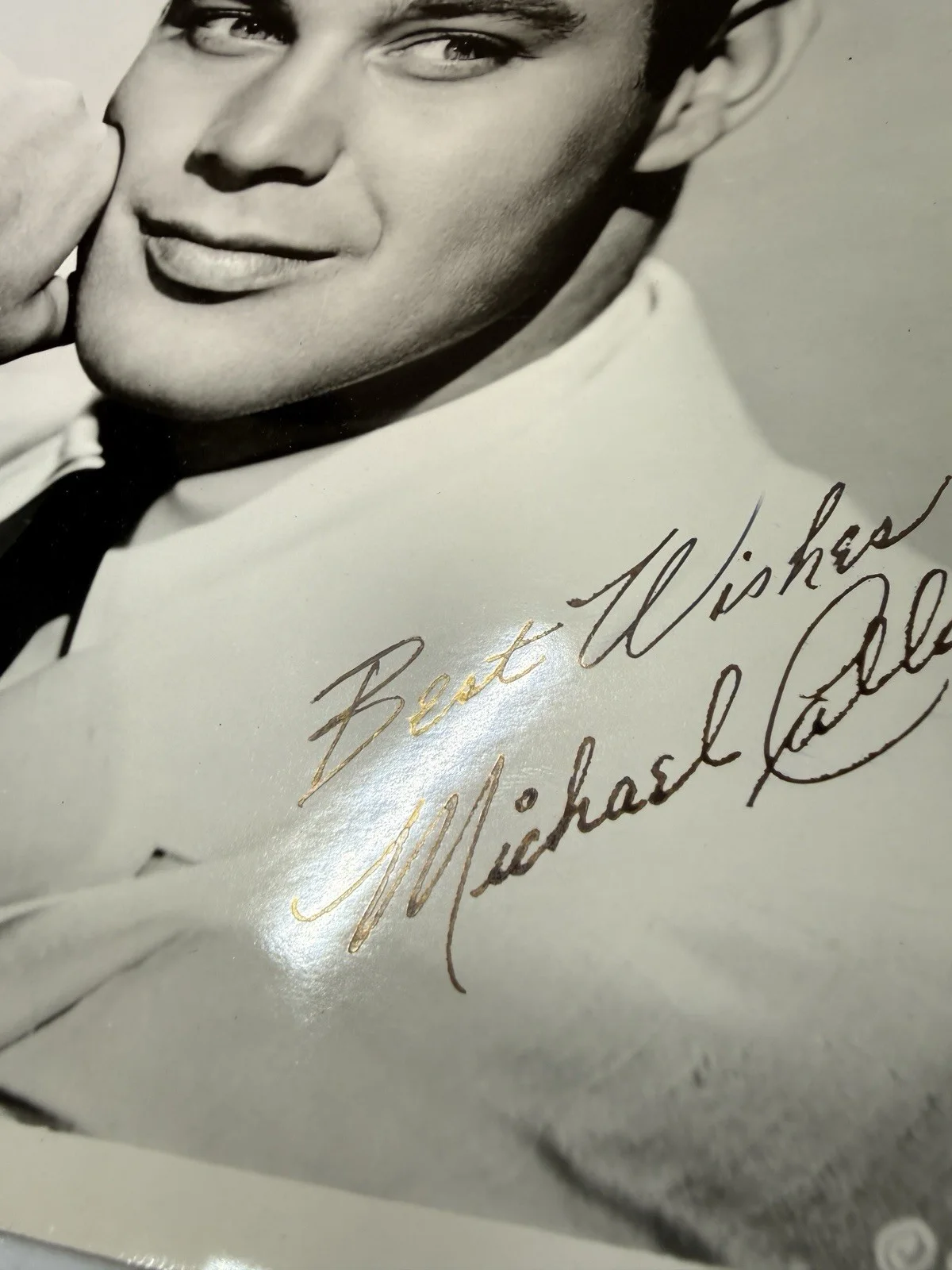 Michael Callan Actor Cat Ballou Occasional Wife 8x10 Signed Black & White Photo, изображение 3
