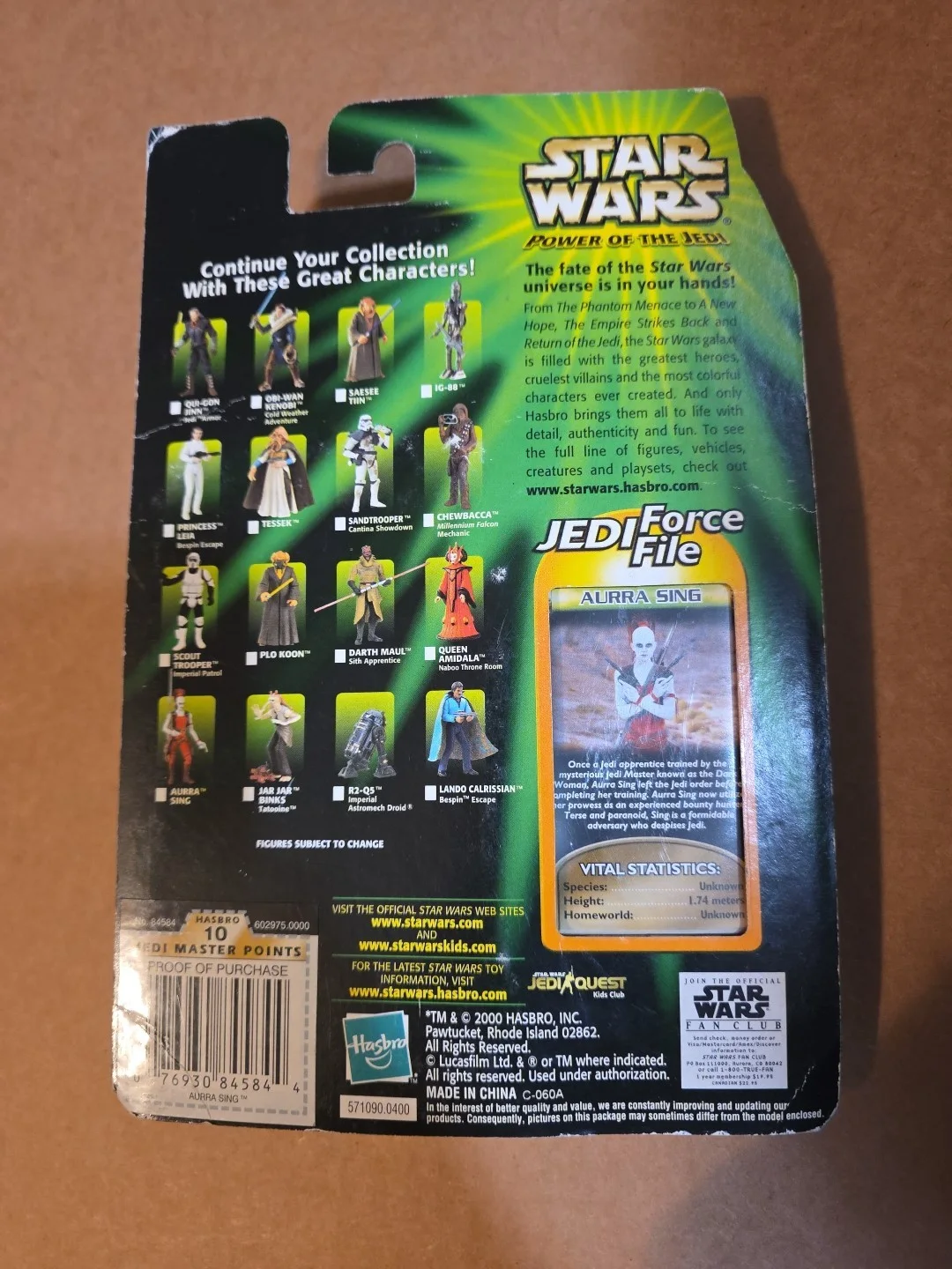 Aurra Sing Rare Authentic Signed Action Figure Michonne Bourriague Star Wars, image 4