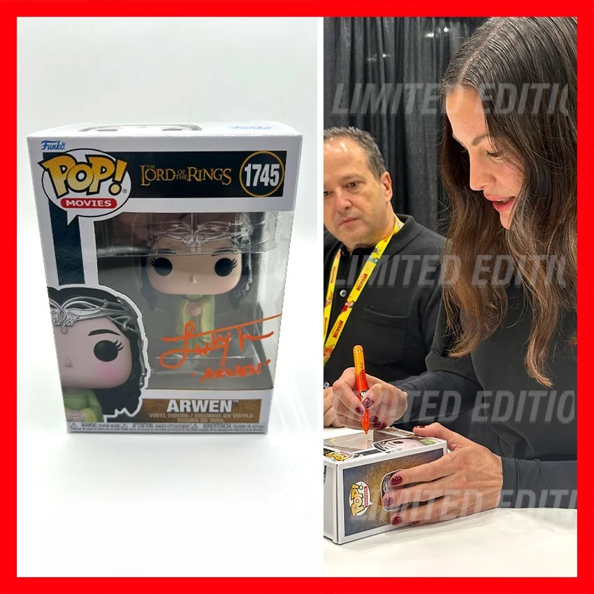 Liv Tyler — LIV TYLER SIGNED Arwen Funko POP! #1745 The Lord of The Rings - COA & PICTURE