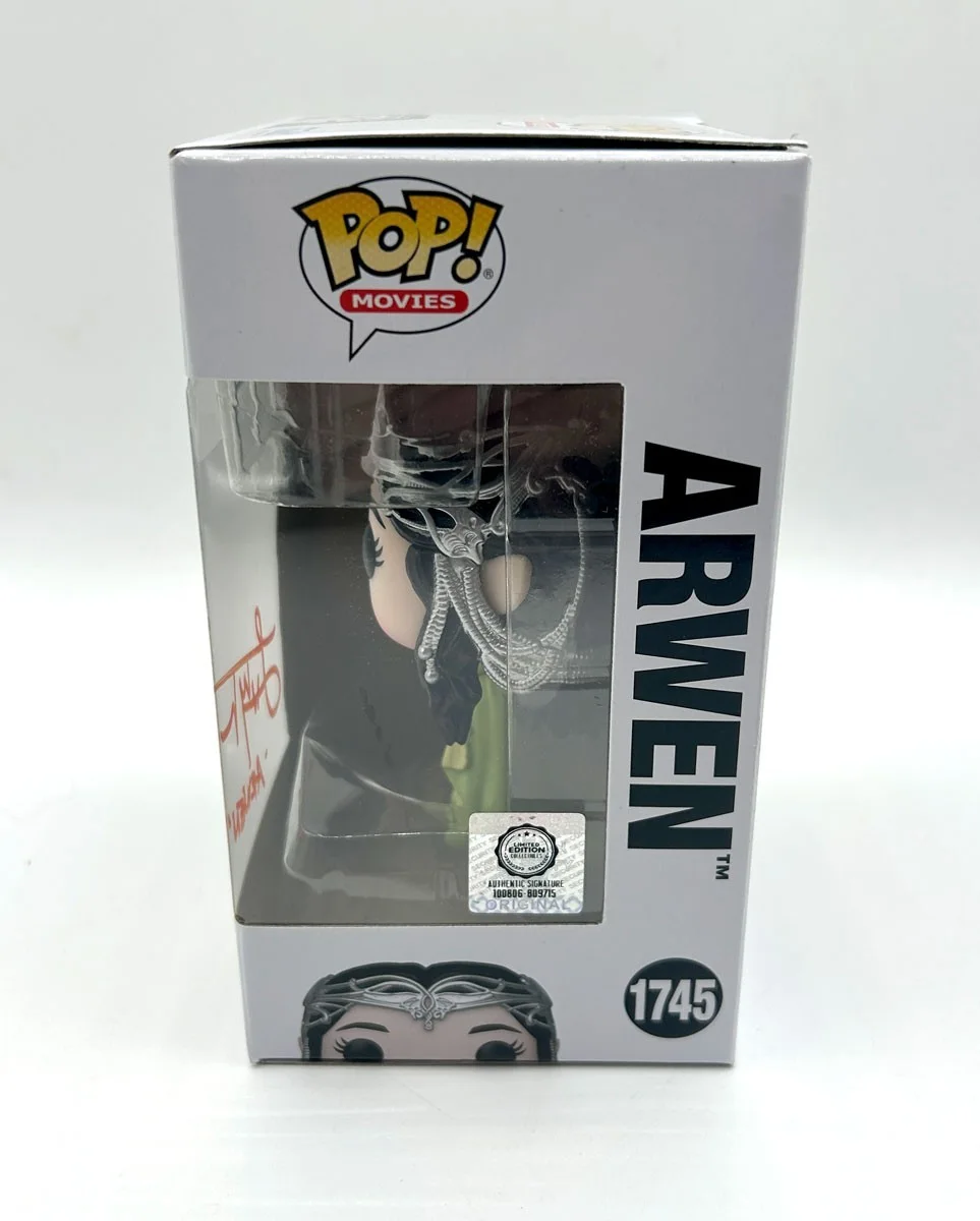 Liv Tyler — LIV TYLER SIGNED Arwen Funko POP! #1745 The Lord of The Rings - COA & PICTURE, изображение 5