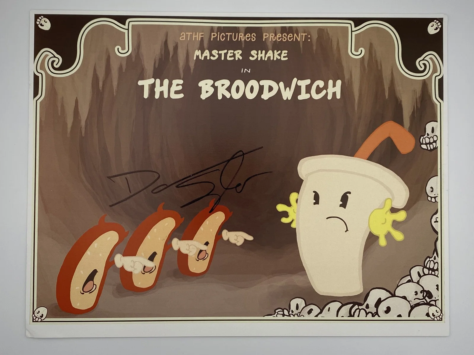 Dana Snyder — Dana Snyder Autographed Signed Photo 258 West Authentic Aqua Teen Hunger Force