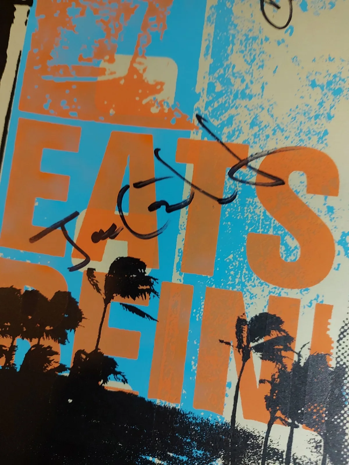 The Vandals Signed Poster 24" X 18" . 22nd Annual Christmas Formal. Dec. 23 2017, image 3