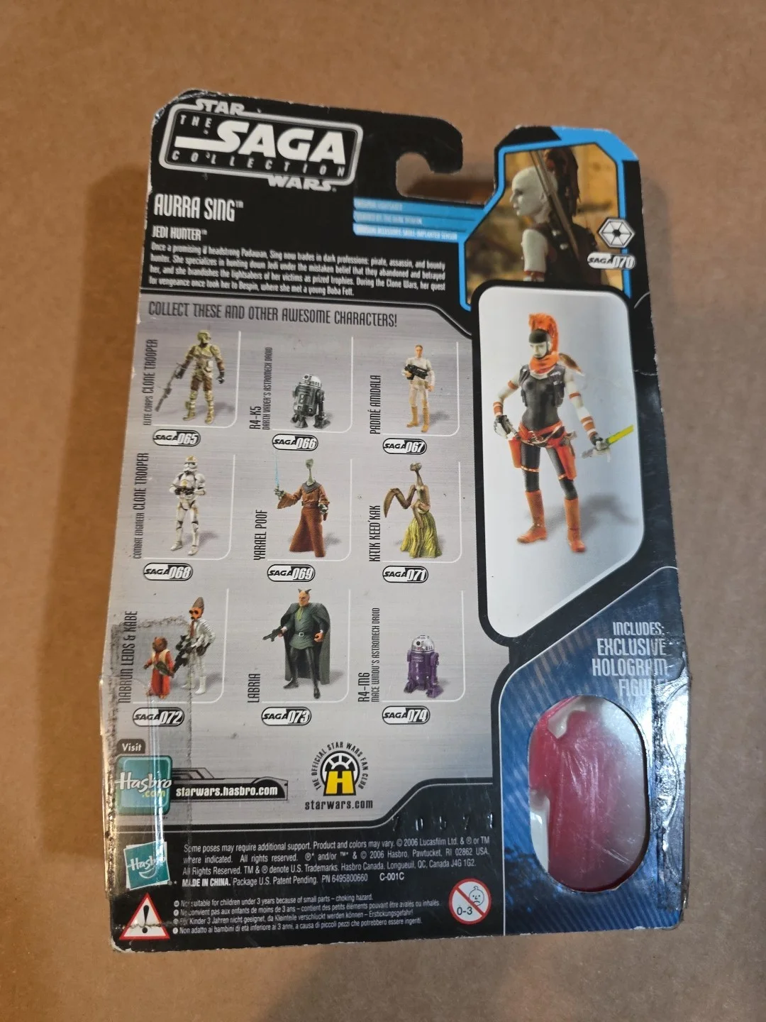Aurra Sing Rare Authentic Signed Action Figure Michonne Bourriague Star Wars, image 3