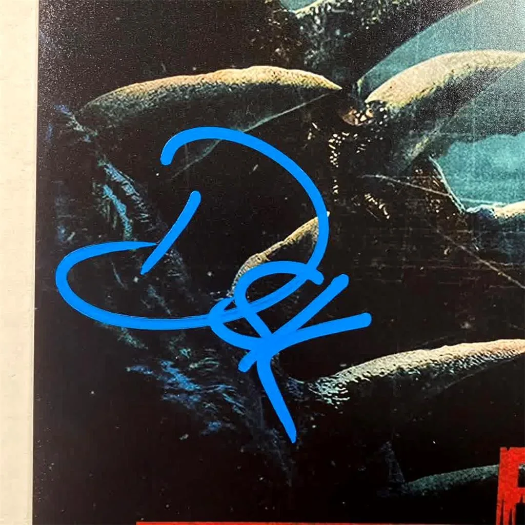 Dimitrius Koloamatangi signed Predator Badlands 11x14 Photo autograph (B) ~ BAS, изображение 2