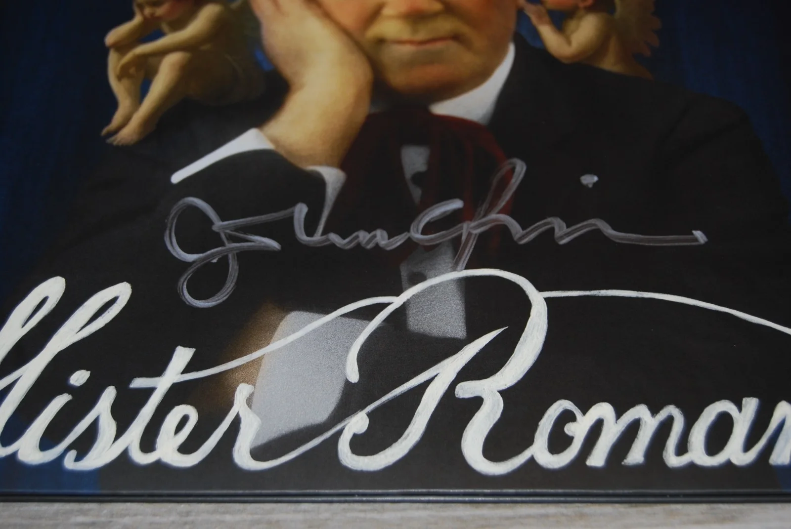 JOHN C REILY signed (MISTER ROMANTIC) Vinyl record album BECKETT BAS AE98041, image 2