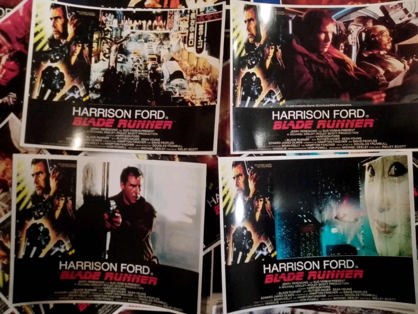 Blade runner 1982. Lobby Card bundle 27 cards 3 different sets. New., image 3