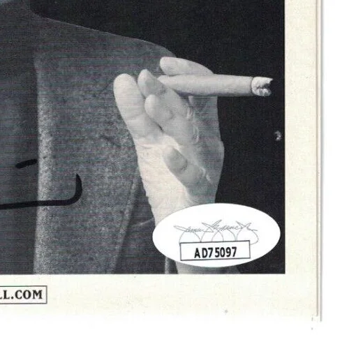 Frank Gorshin — FRANK GORSHIN JSA Double Autographed Playbill FREE SHIP! The Riddler JSA Not PSA, image 3