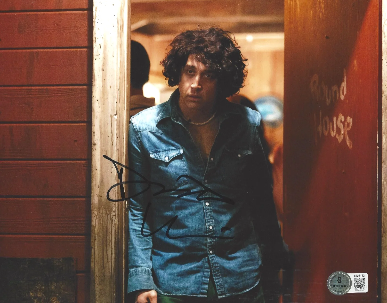 DIRECTOR DAVID WAIN SIGNED WET HOT AMERICAN SUMMER 8x10 MOVIE PHOTO BECKETT COA, изображение 2