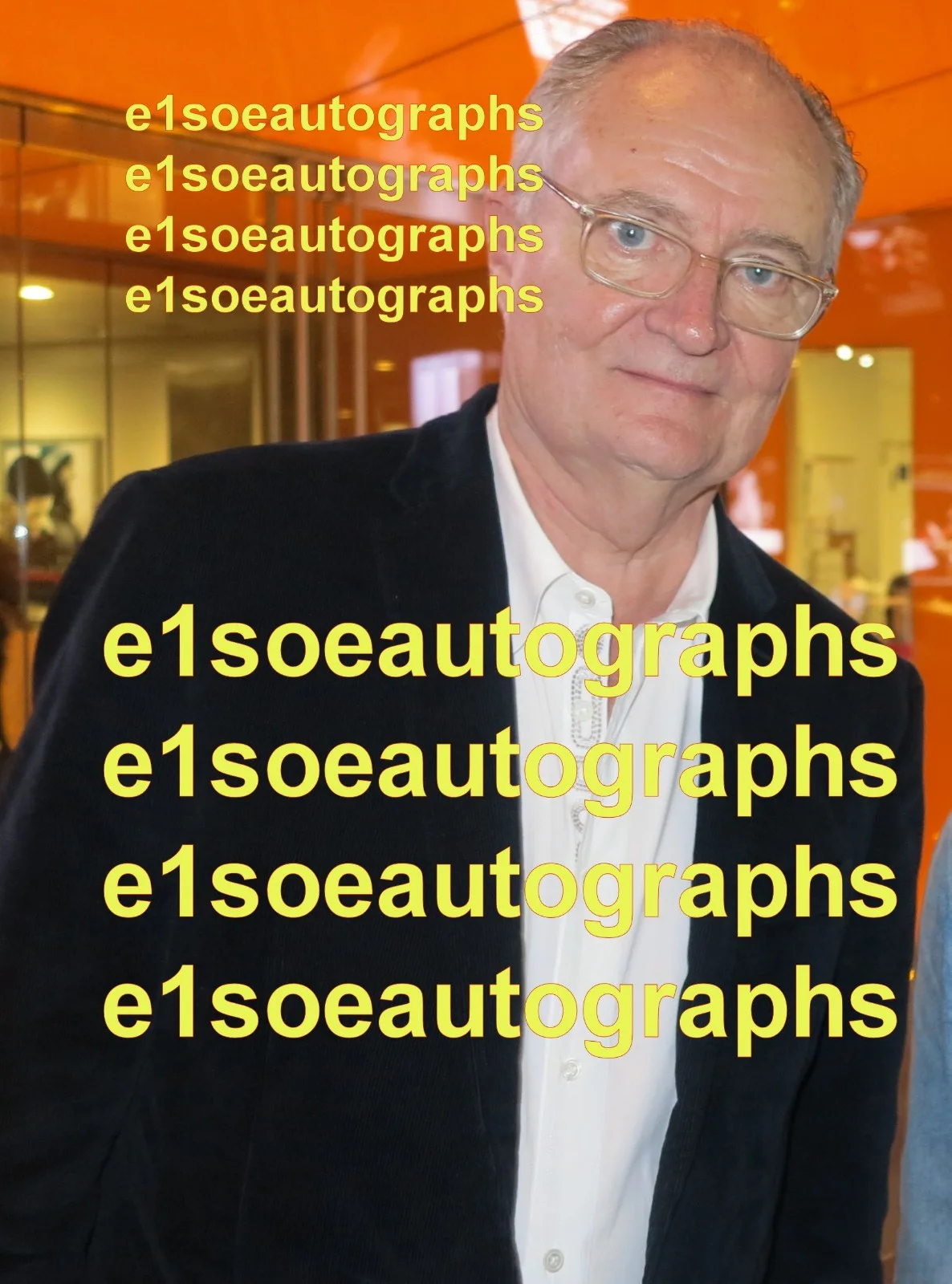 jim broadbent — Jim Broadbent signed 8X10 photo in person. Proof. Harry Potter Professor Horace, изображение 2