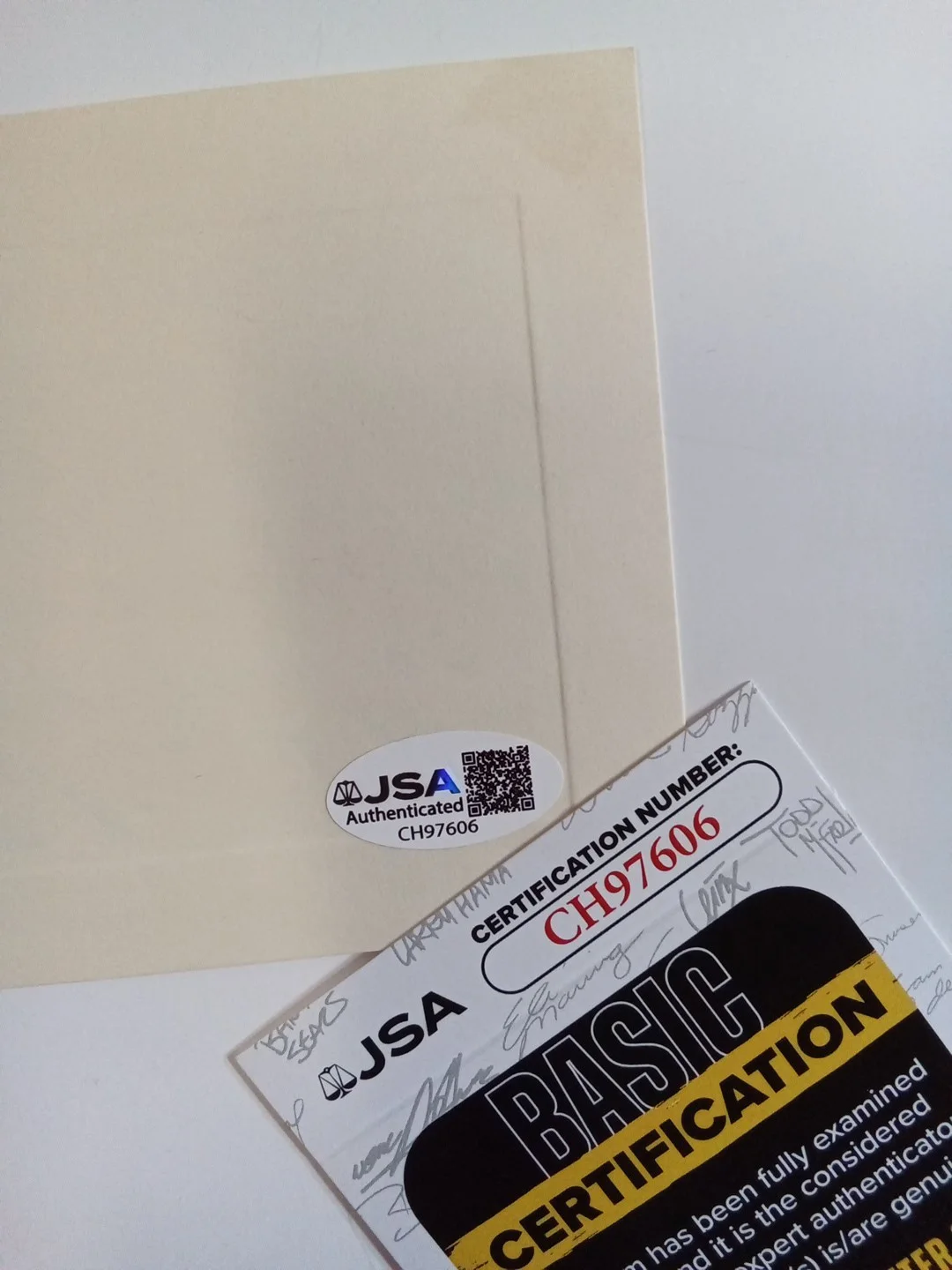 John Badham Dracula Movie Director Signed Notecard JSA, image 3